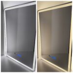 Oglinzi LED gata făcute, cu ceas și încălzire. - imagine 3