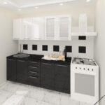 Bucătărie modulară "Elena" 2.0m cu fațadă MDF (High Gloss)