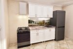 Bucătărie modulară „Mini” 1,6m cu fațadă MDF pelicula
