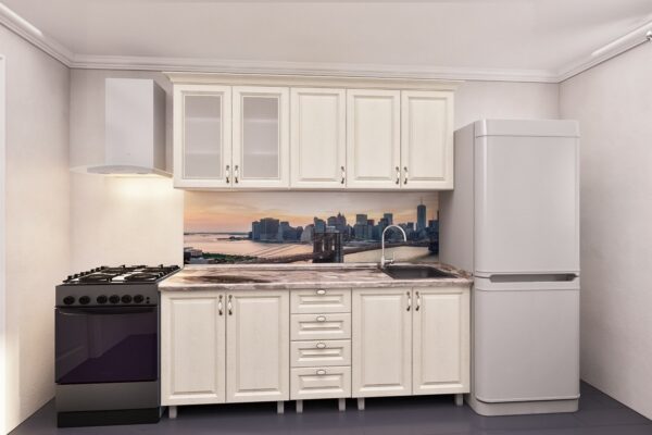 Bucătărie modulară „Elena” 2.0m cu fațadă MDF pelicula - imagine 3