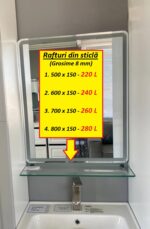 Rafturi din sticlă. (8мм) - imagine 2