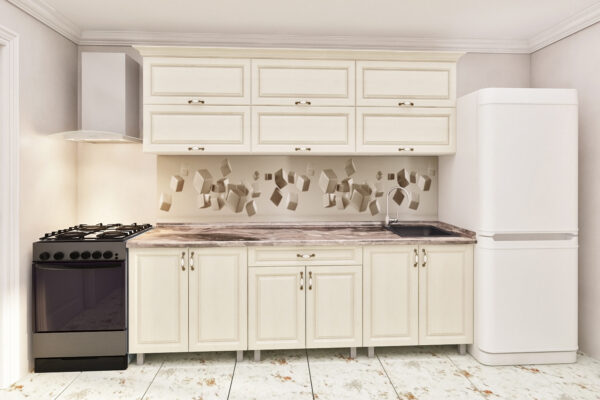 Кухня "Модерн" 2.2 м с фасадами из МДФ(плёнка) — изображение 1