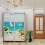 Шкаф купе Д-200 (2,0м) Фотопечать 1/2(дв)