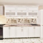 Bucătărie modulară „Modern” 2,2m cu fațadă MDF pelicula