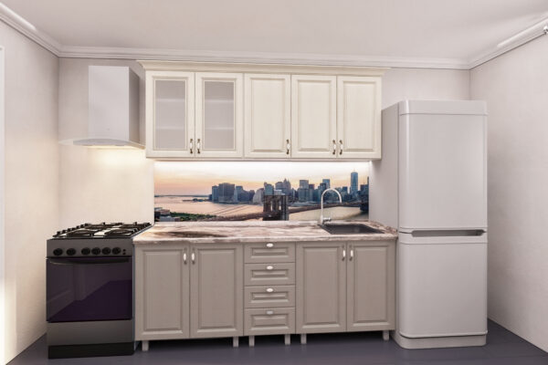 Bucătărie modulară „Elena” 2.0m cu fațadă MDF pelicula - imagine 4