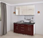 Bucătărie modulară "REDUCERE - 1,6 м" cu fațadă MDF (High Gloss)