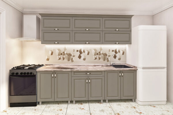 Кухня "Модерн" 2.2 м с фасадами из МДФ(плёнка) — изображение 3