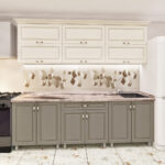 Кухня "Модерн" 2.4м с фасадами из МДФ(плёнка)