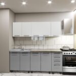 Кухня " Бафи "2.0 м с фасадами ЛДСП. Серия"Y".