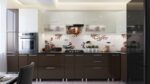 Bucătărie de colț ECO 4.1x0.9m cu fațade din panouri MDF lucioase - imagine 10