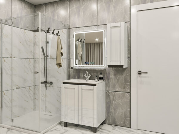 Set de baie "Lotos 70-30" uşă (vp/pal). - imagine 1