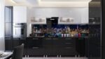 Bucătărie de colț ECO 4.1x0.9m cu fațade din panouri MDF lucioase - imagine 11
