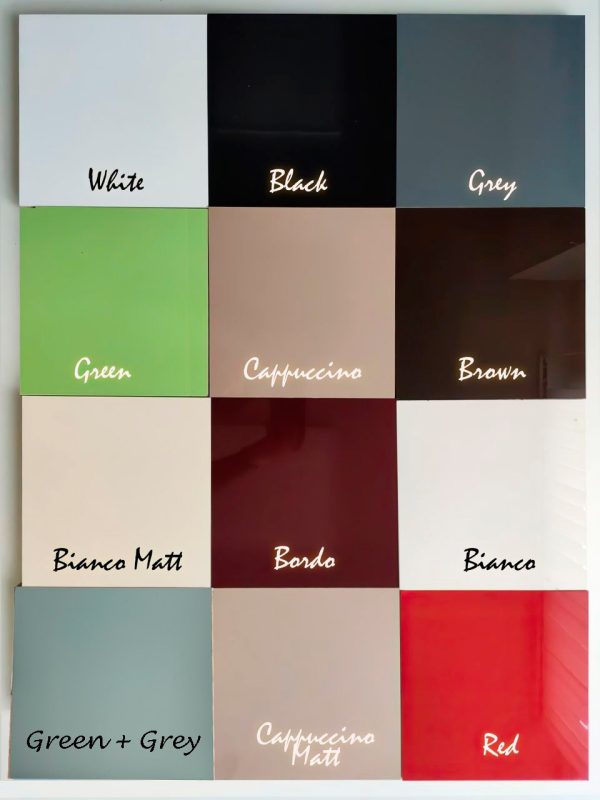 Цвета глянца на кухни Кухня "Мини Модерн" 1,4м с фасадами из МДФ(глянец) — изображение 5