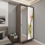 Шкаф купе ДX-100 (1м) Фотопечать 1/2(дв)