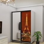 Шкаф купе ДY-180 (1,8м) Фотопечать 1/2(дв)