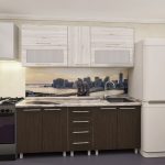 Bucătărie modulară "Lena-Elit" Orizontal 2.0m cu fațadă PAL 16mm