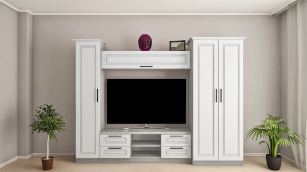 Стенка Елена-Мини ФY (ТВ-1.5м) (2.7 м) (фрезер) — изображение 2