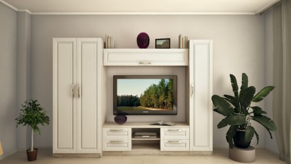 elena-mini-27m-k-mat-fr.jpg Living Elena Mini-F( 2.7m) Frezare MDF - imagine 1
