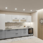 Bucatarie "Extra" 3,4m cu fatade PAL. Seria „Y”.