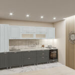 Bucatarie "Extra" 3,4m cu fațadă MDF-2 (pelicula).