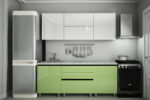 Кухня "Гола-1" 2.0м с фасадами из глянцевых панелей МДФ (High Gloss) — изображение 2