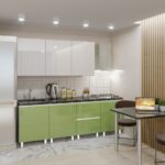 Bucătărie modulară "REDUCERE - 2,4 м"(GOLA-2) cu fațadă MDF (High Gloss)