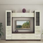 Perete living X-6 (TV-1,2m) 2,0 m
