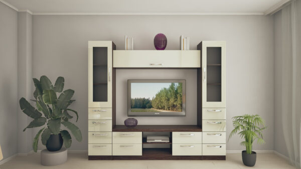 Х-6 2,3м (М) Perete living X-6 (TV-1,5m) 2,3m - imagine 1