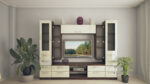 Perete living X-7 (TV-1,2m) 2,6m