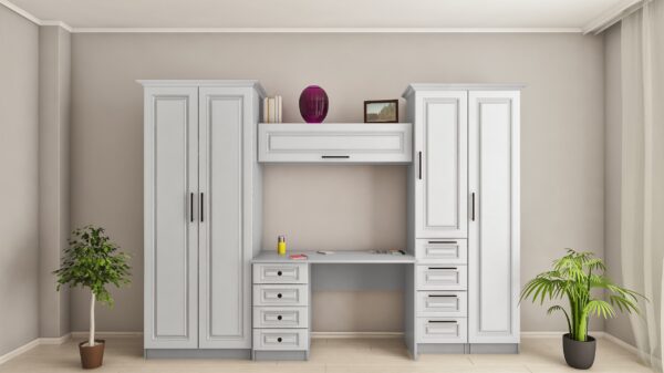 Стенка Илюша-Макси ФY (2.8 м)(стол 1.2 м) (фрезер). — изображение 2