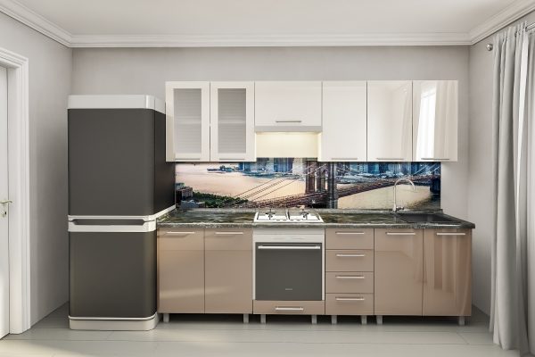 Кухня "Юлия" 2,6м с фасадами из глянцевых панелей МДФ (High Gloss) — изображение 12