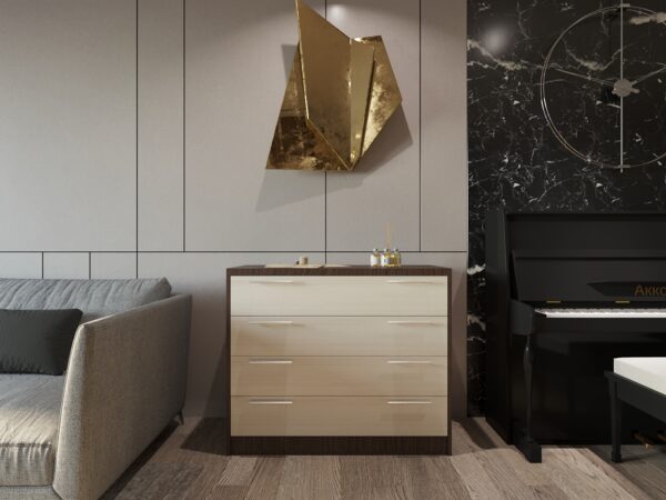 Комод К-100 (4 ящ) шар — изображение 2