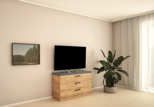 Комод КZ-120 (3 ящ.) Comoda KZ-120 (3 sertare) - imagine 1