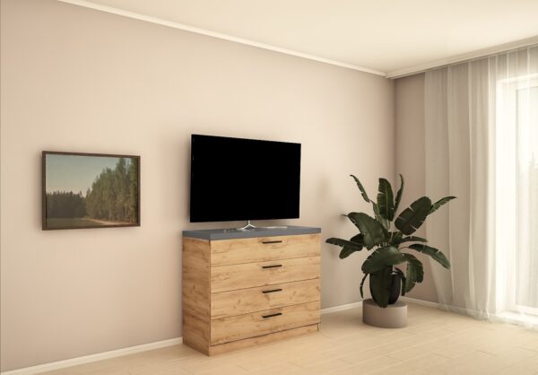 Комод КZ-120 (4 ящ.) Comoda KZ-120 (4 sertare) - imagine 1