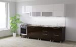 Bucătărie modulară Blum 2.9m cu fațadă MDF (High Gloss) - imagine 4