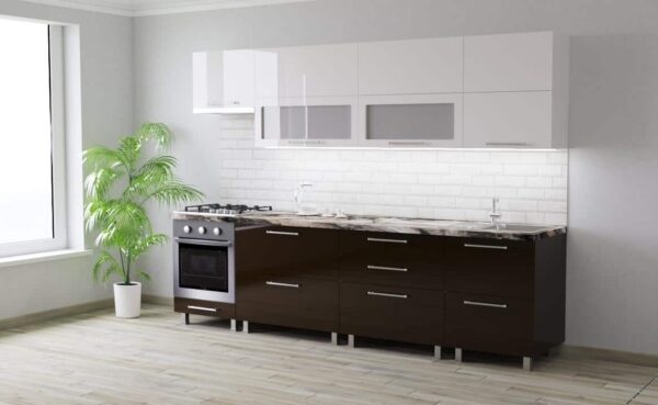 kor-bezh-29m-xl-1.jpg Bucătărie modulară Blum 2.9m cu fațadă MDF (High Gloss) - imagine 4