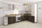 Кухня угловая Элит(3,4х1,7м) с фасадами из ЛДСП 18мм