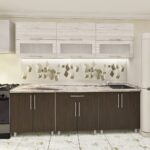 Кухня "Элит" Модерн-стекло(2м)с фасадами из ЛДСП 18мм