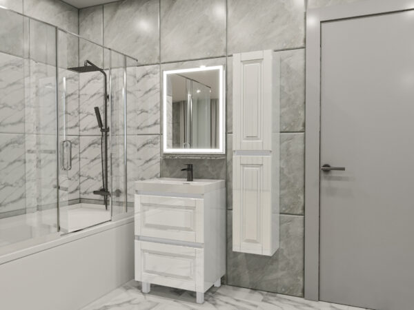 Набор в ванную  "Lilia  60-147" (кр/дсп). — изображение 7