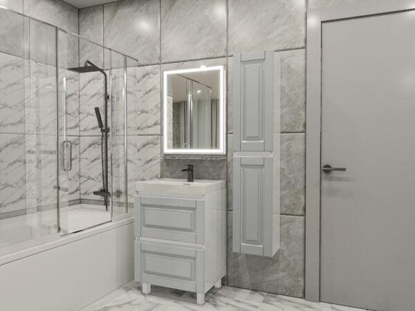 Набор в ванную  "Lilia  60-147" (кр/дсп). — изображение 4