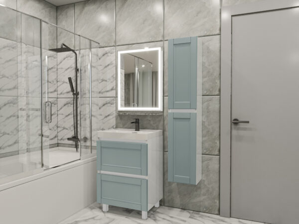 Набор в ванную  "Lilia  60-147" (кр/дсп). — изображение 5