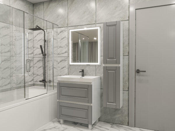 Набор в ванную  "Lilia  70-147" (кр/дсп). — изображение 3