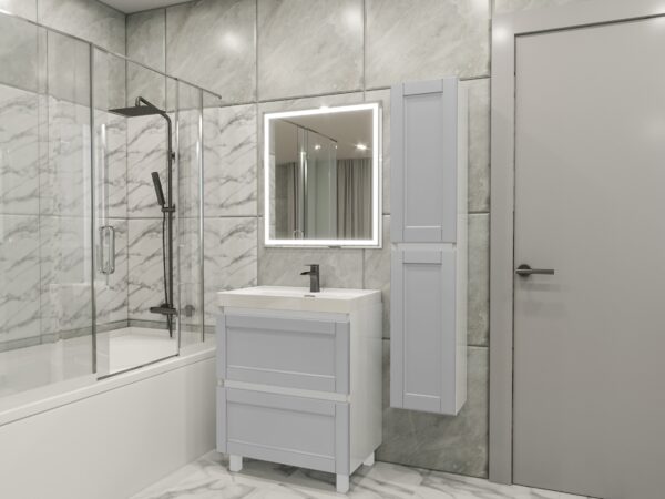 Набор в ванную  "Lilia  70-147" (кр/дсп). — изображение 5