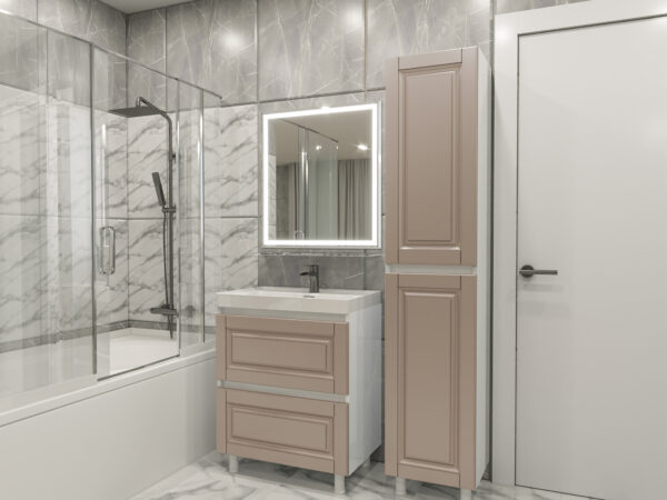 Lilia 70-193 KL Kapuc Набор в ванную  "Lilia  70-193" (кр/дсп). — изображение 7