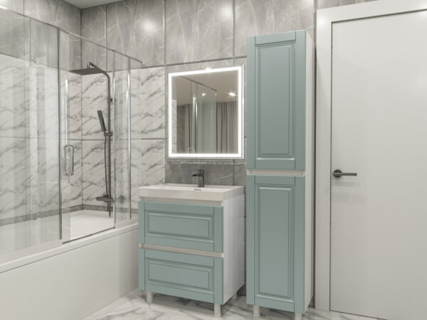 Lilia 70-193 KL Zel Набор в ванную  "Lilia  70-193" (кр/дсп). — изображение 5