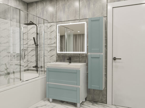 Lilia 80-147 (кр,кр) Zel Набор в ванную  "Lilia  80-147" (кр/кр). — изображение 7