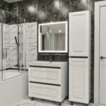 Набор в ванную  "Lilia  80-193" (кр/дсп).