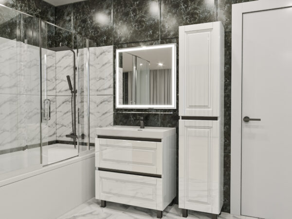 Набор в ванную  "Lilia  80-193" (кр/дсп). — изображение 1