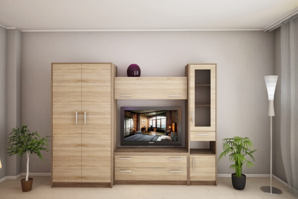 Mobilier perete "Lora (ТV-1м)" 2.4m - imagine 4