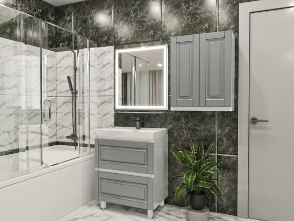 Lotos 70-60 (кр,кр) Ser Set de baie "Lotos 70-60" (vp/pal). - imagine 5